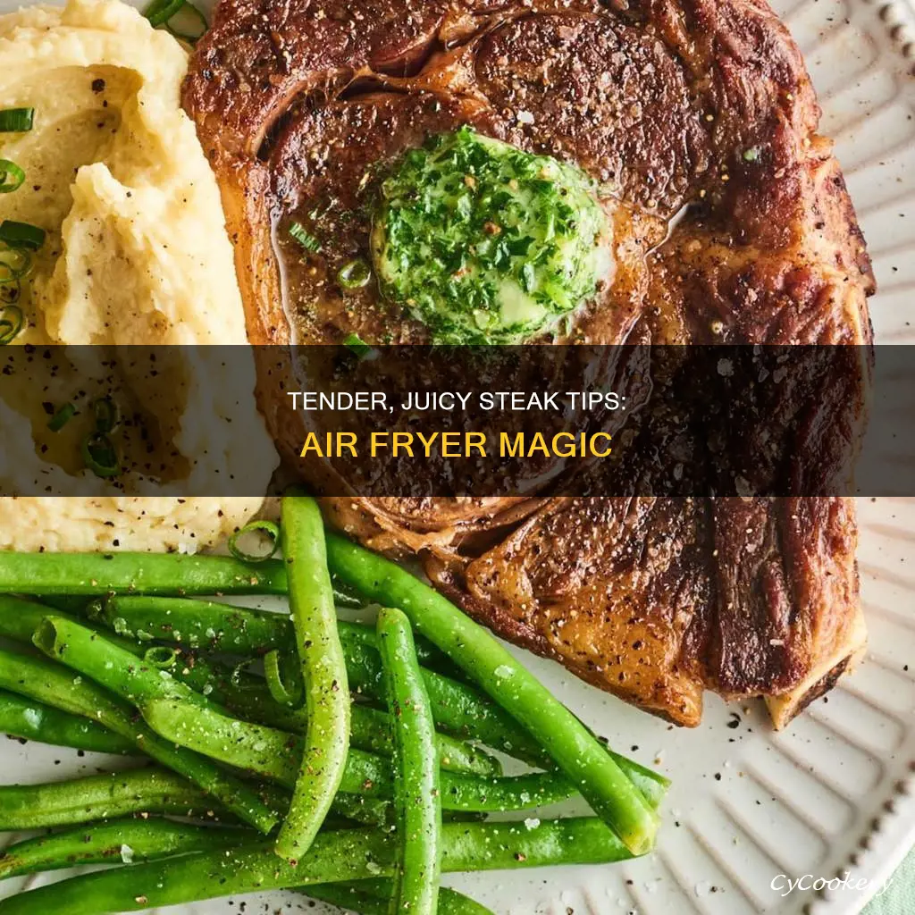 how to cook steak tips in air fryer