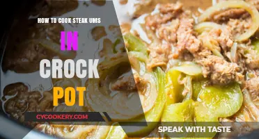 Steak-ums: Slow-Cooked Perfection in Your Crock Pot