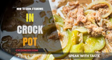 Steakums in a Crock Pot: An Easy, Tasty Treat