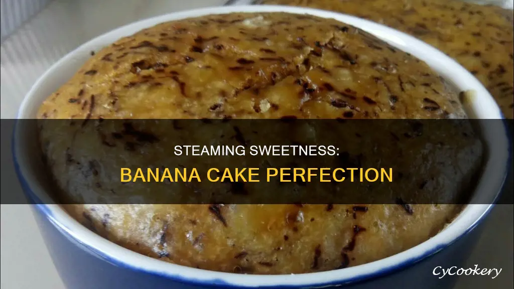 how to cook steam banana cake