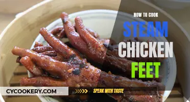 Steaming Savory: Cooking Tender Chicken Feet