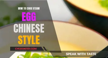 Steamy Chinese-Style Eggs: A Simple, Quick Delight