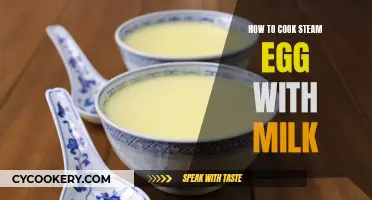 Steamy Softness: Cooking Milk-Steamed Eggs