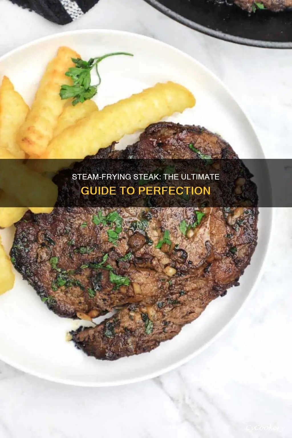 how to cook steam fry a steak