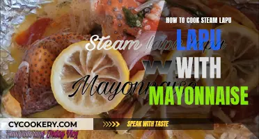 Steaming Lapu Lapu with a Creamy Mayonnaise Twist