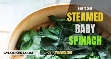 Steaming Spinach: A Quick, Healthy, and Delicious Side Dish