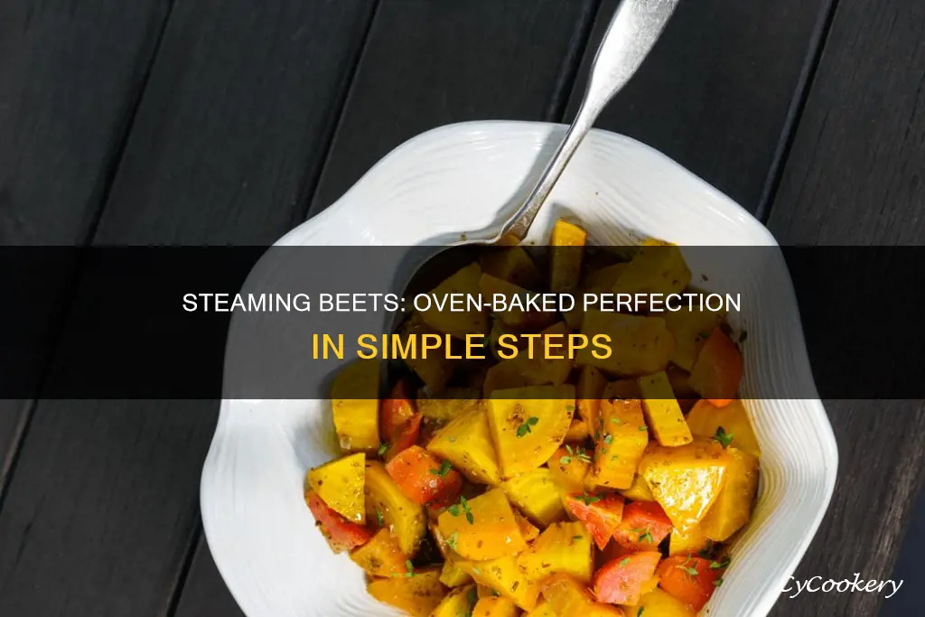 how to cook steamed beets in the oven