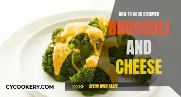 Steaming Broccoli: Adding Cheese for a Delicious Twist