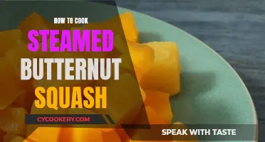 Steaming Butternut Squash: A Simple, Healthy Cooking Method