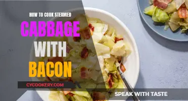 Steaming Cabbage with Bacon: A Quick, Tasty Side Dish