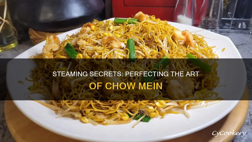 how to cook steamed chow mein