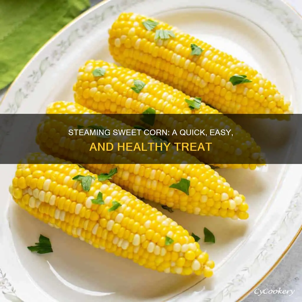 how to cook steamed corn