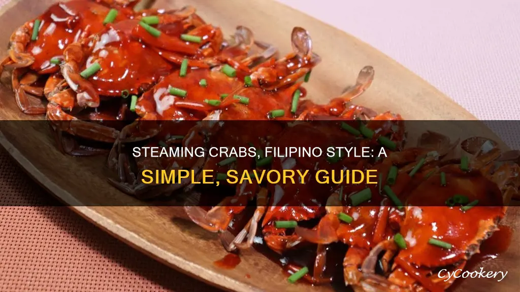 how to cook steamed crab filipino style