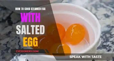 Steaming Eggs: Salted Yolk Surprise