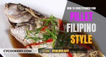 Steaming Soft Fish: Filipino Style