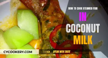 Steaming Fish Delicacy: Coconut Milk Magic