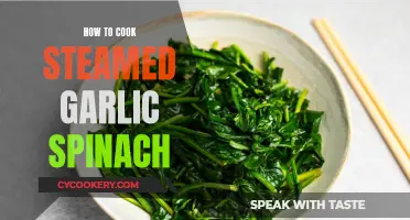 Steaming Spinach: A Simple Garlic Twist