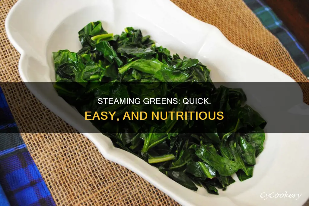 how to cook steamed greens