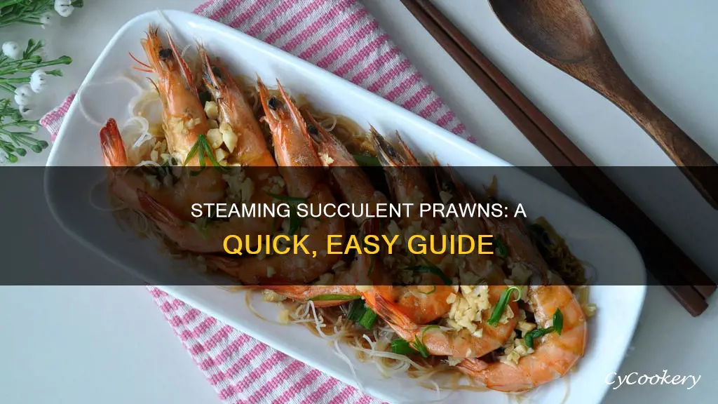 how to cook steamed prawns