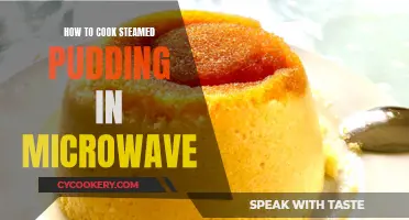 Steaming Pudding Perfection: Microwave Style