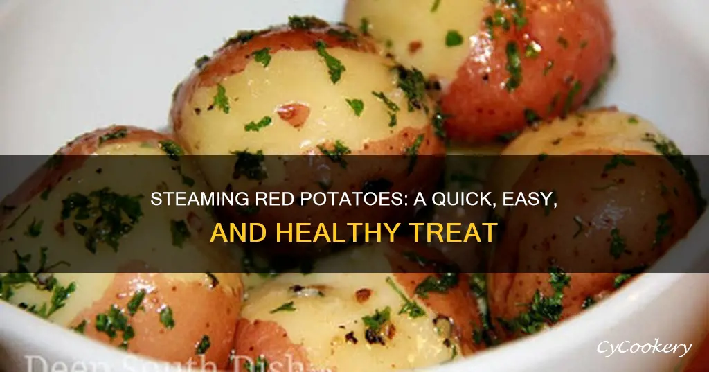 how to cook steamed red potatoes