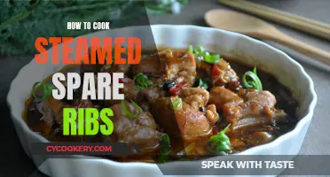 Steaming Spare Ribs: A Tasty, Healthy Cooking Method