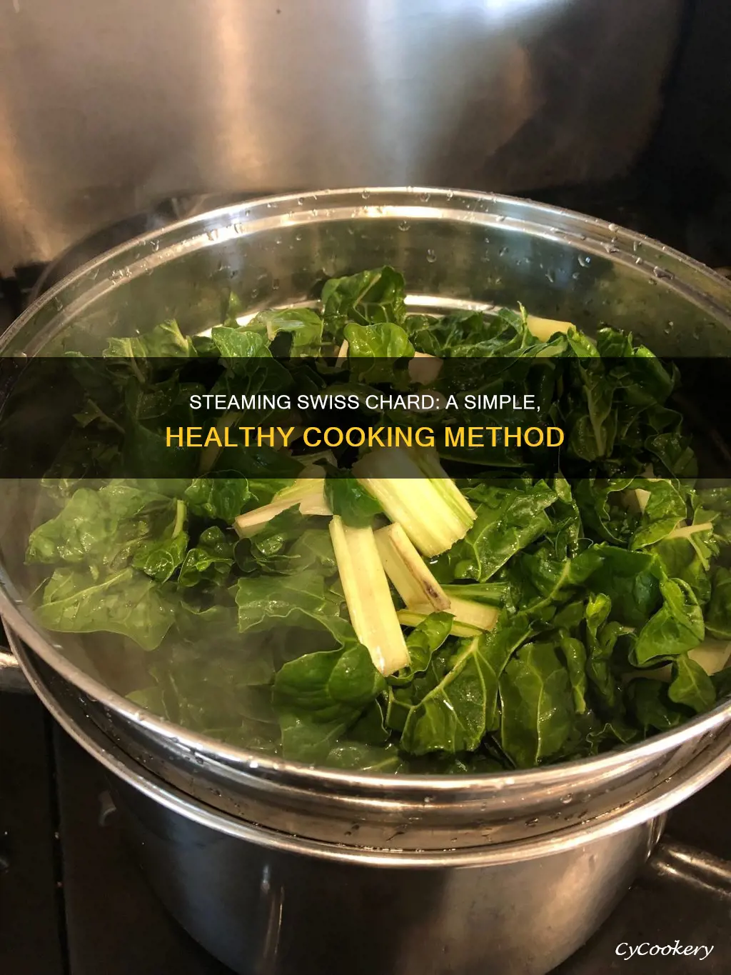 how to cook steamed swiss chard