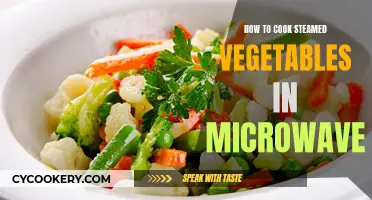 Steaming Veggies: Microwave Magic in Minutes