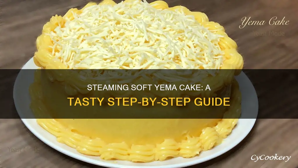 how to cook steamed yema cake