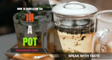 Brewing Stem Tea: A Simple Pot Guide