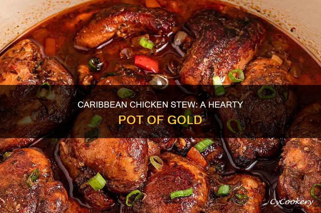 how to cook stew chicken caribbean pot