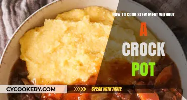 Stew Meat: Delicious Crock-Pot Alternatives