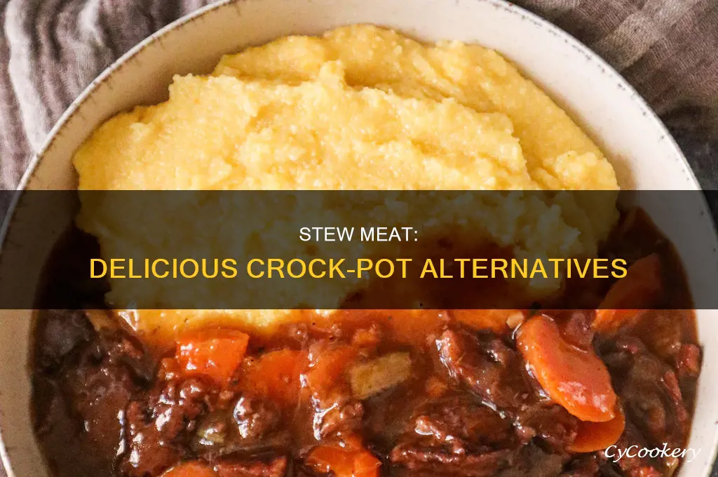 how to cook stew meat without a crock pot