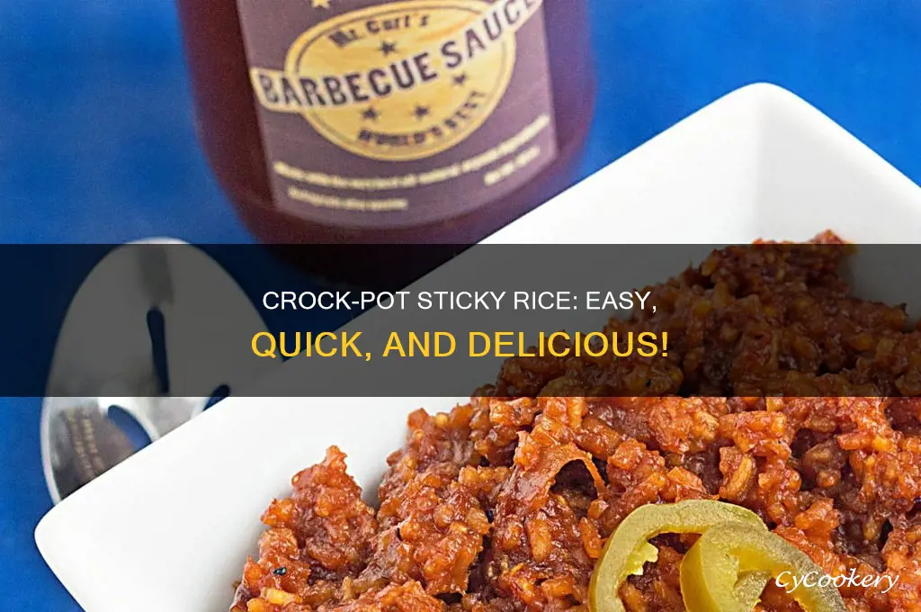 how to cook sticky rice in a crock pot