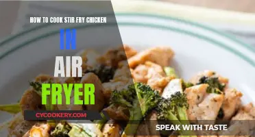 Crispy, Healthy Stir-Fry Chicken: Air Fryer Mastery