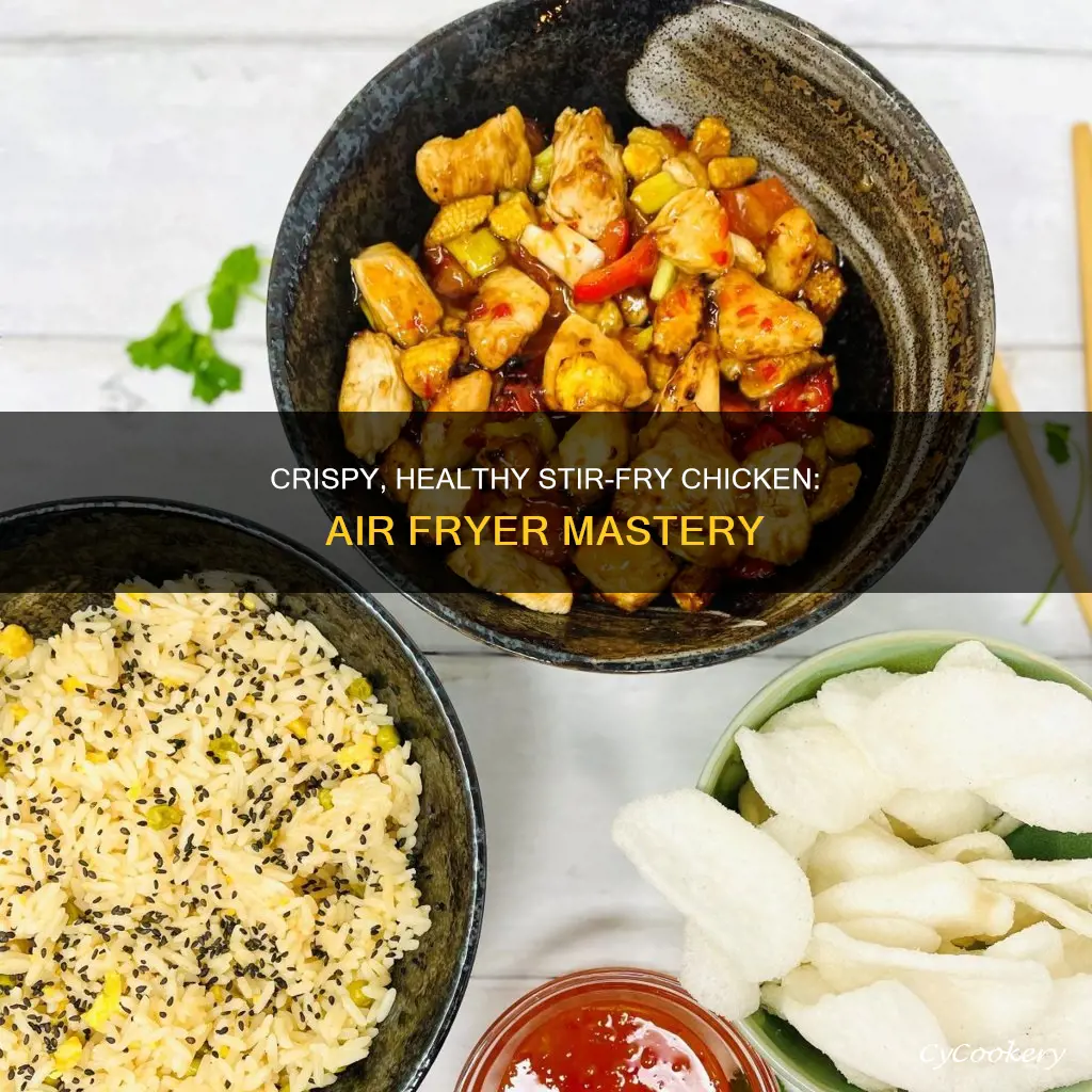 how to cook stir fry chicken in air fryer