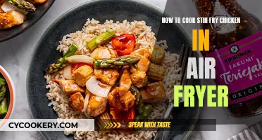 Air-Fried Stir Fry Chicken: Quick, Easy, Delicious