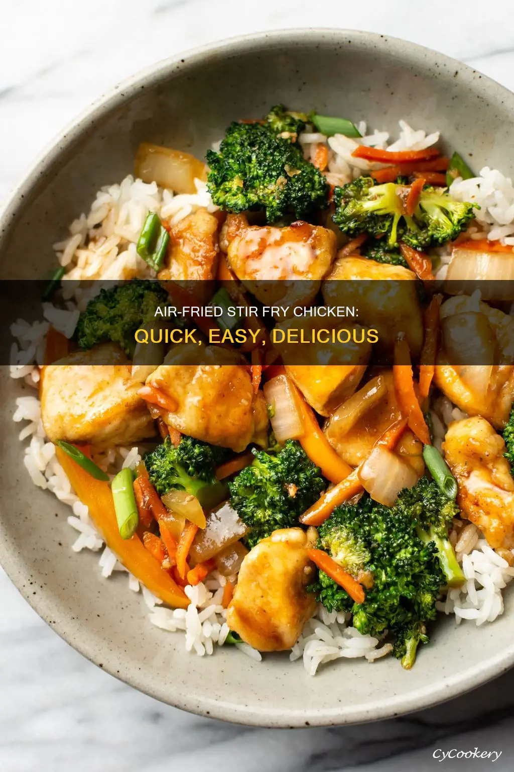how to cook stir fry chicken in air fryer