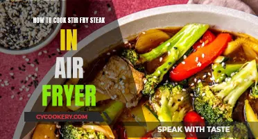 Air-Fried Stir Fry Steak: Quick, Easy, Delicious