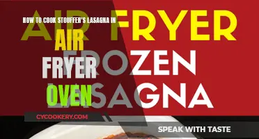 Air-Fryer Stouffer's Lasagna: A Quick, Crispy Feast