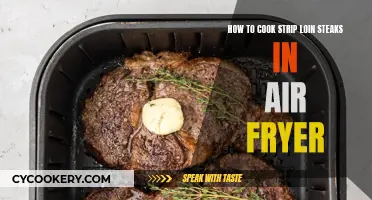 Air-Fried Strip Loin Steaks: Quick, Easy, and Delicious
