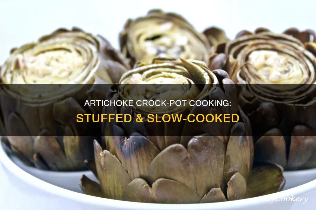 how to cook stuffed artichokes in a crock pot