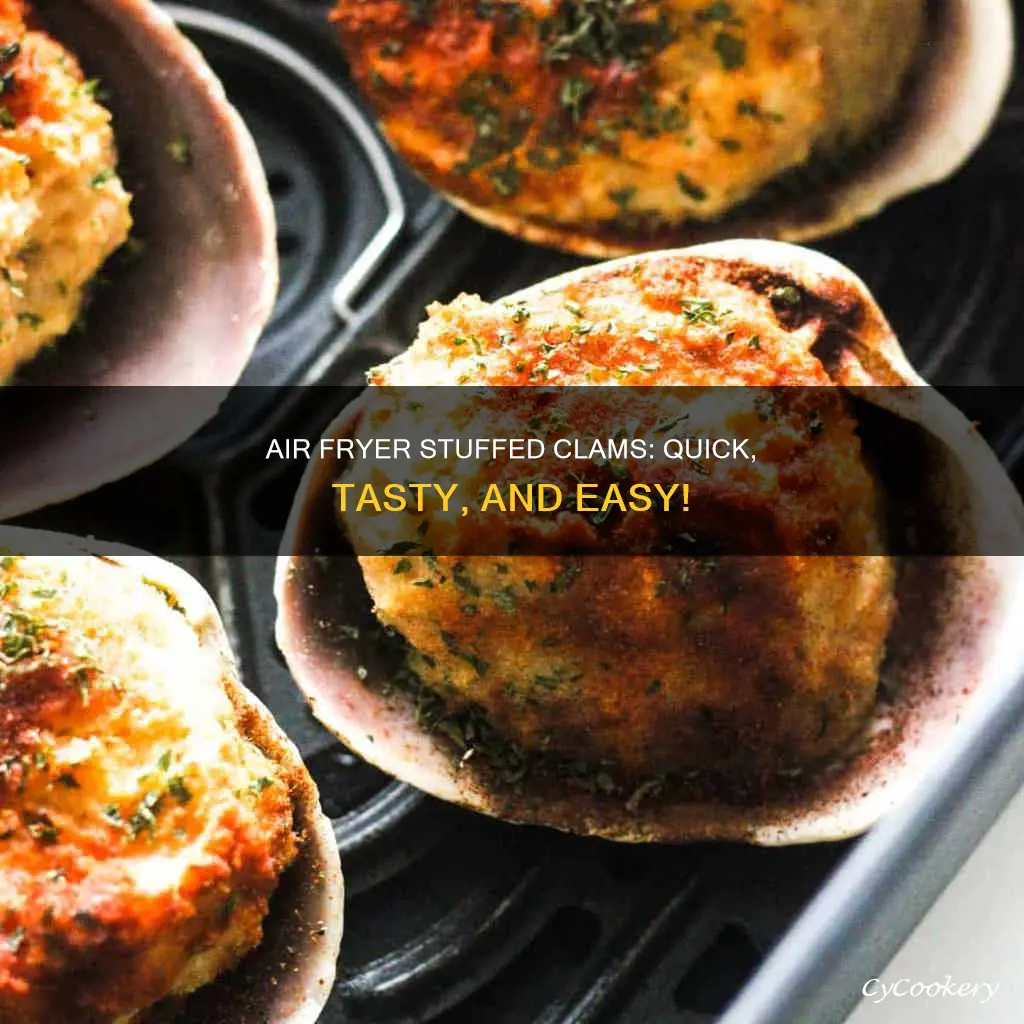 how to cook stuffed clams in air fryer