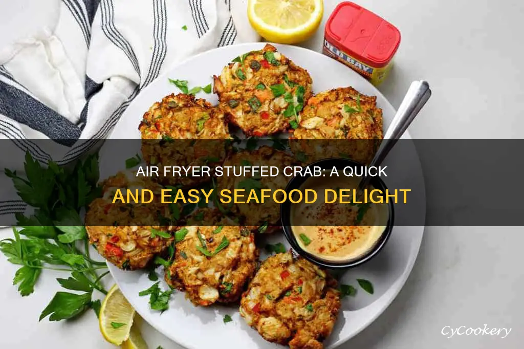 how to cook stuffed crab in air fryer