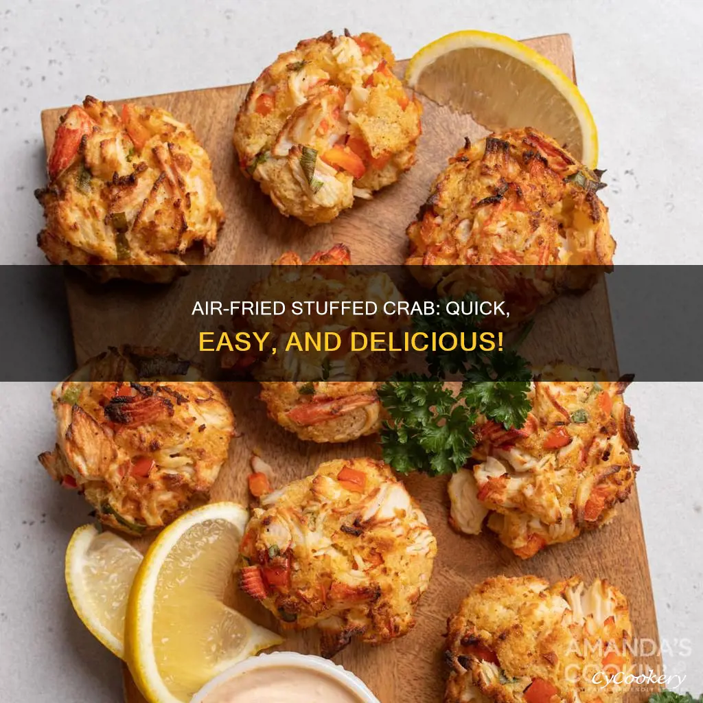 how to cook stuffed crab in air fryer