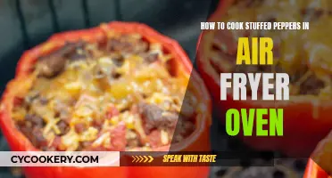 Air-Fried Stuffed Peppers: A Quick, Easy, Tasty Treat!