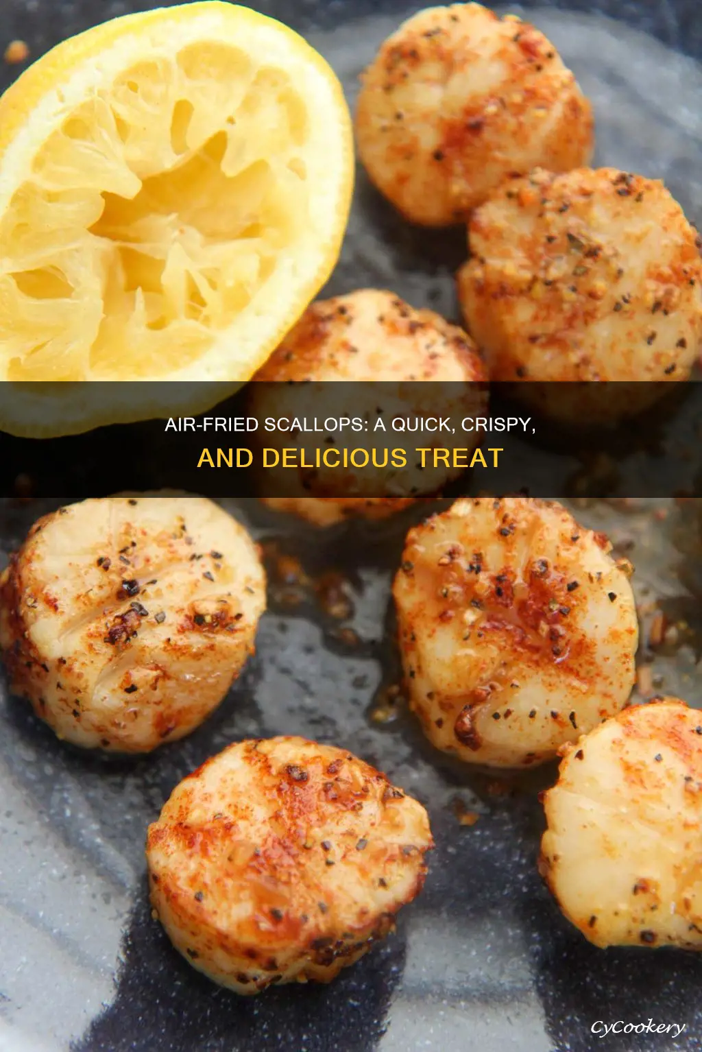 how to cook stuffed scallops in air fryer