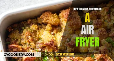 Air-Fried Stuffing: Quick, Easy, and Delicious!