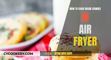 Air-Fryer Sugar Cookies: Quick, Crispy, and Delicious!