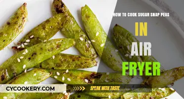 Crispy Air-Fried Sugar Snap Peas: A Quick and Healthy Side Dish